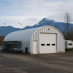 20 x 40 Arched Straight Quonset Hut