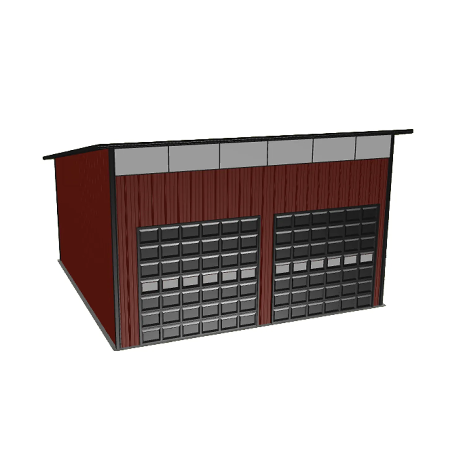 24x24 C-Channel Prefab Garage Kit (Deposit) - Image 2