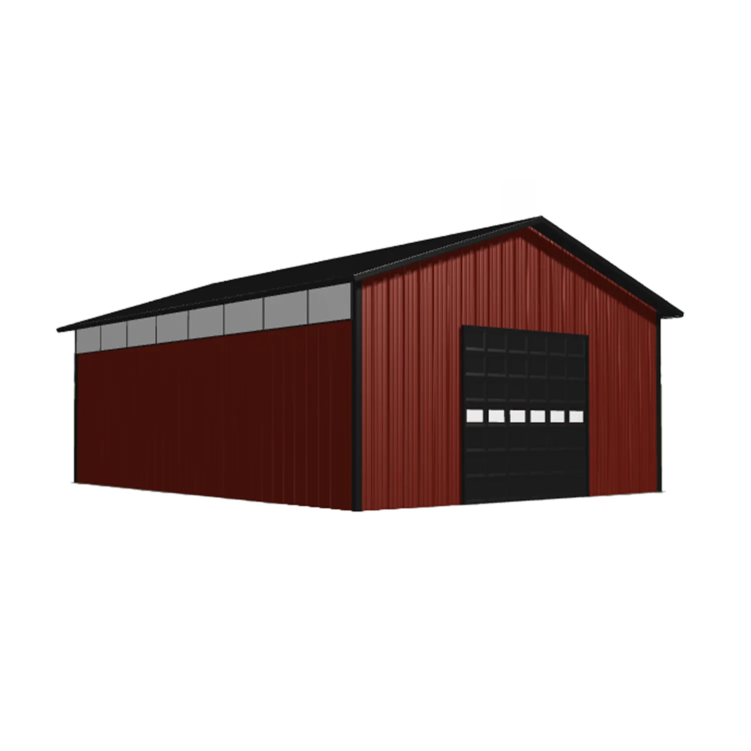 24x30 C-Channel Prefab Garage Kit (Deposit) - Image 2
