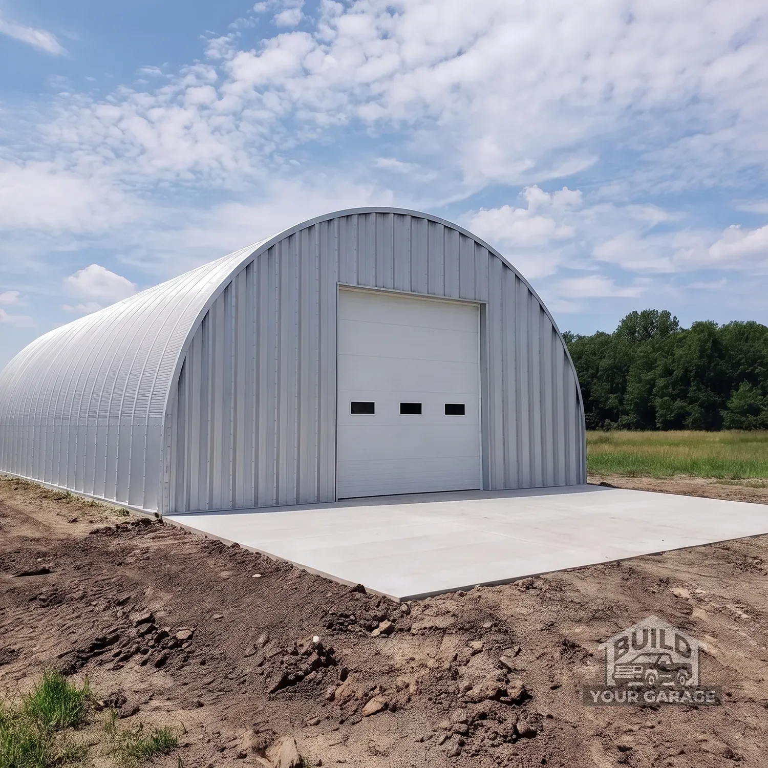 40 x 50 Arched Quonset Hut (Deposit) - Image 2