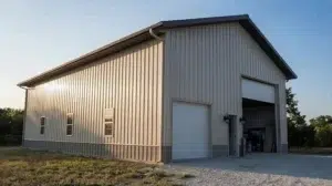 50x36 prefabricated steel garage kit in Kamloops, durable metal building.