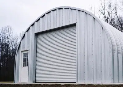 Quonset Garage Building in Truro, Nova Scotia